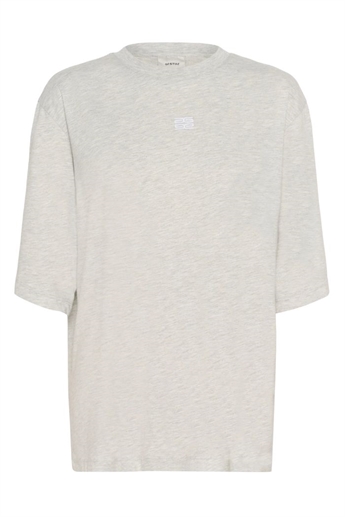 Gestuz, Suella tee, Light Grey Melange